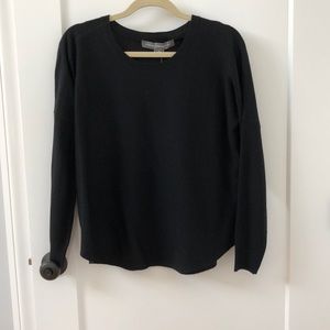 Small thin black French connection sweater NWT